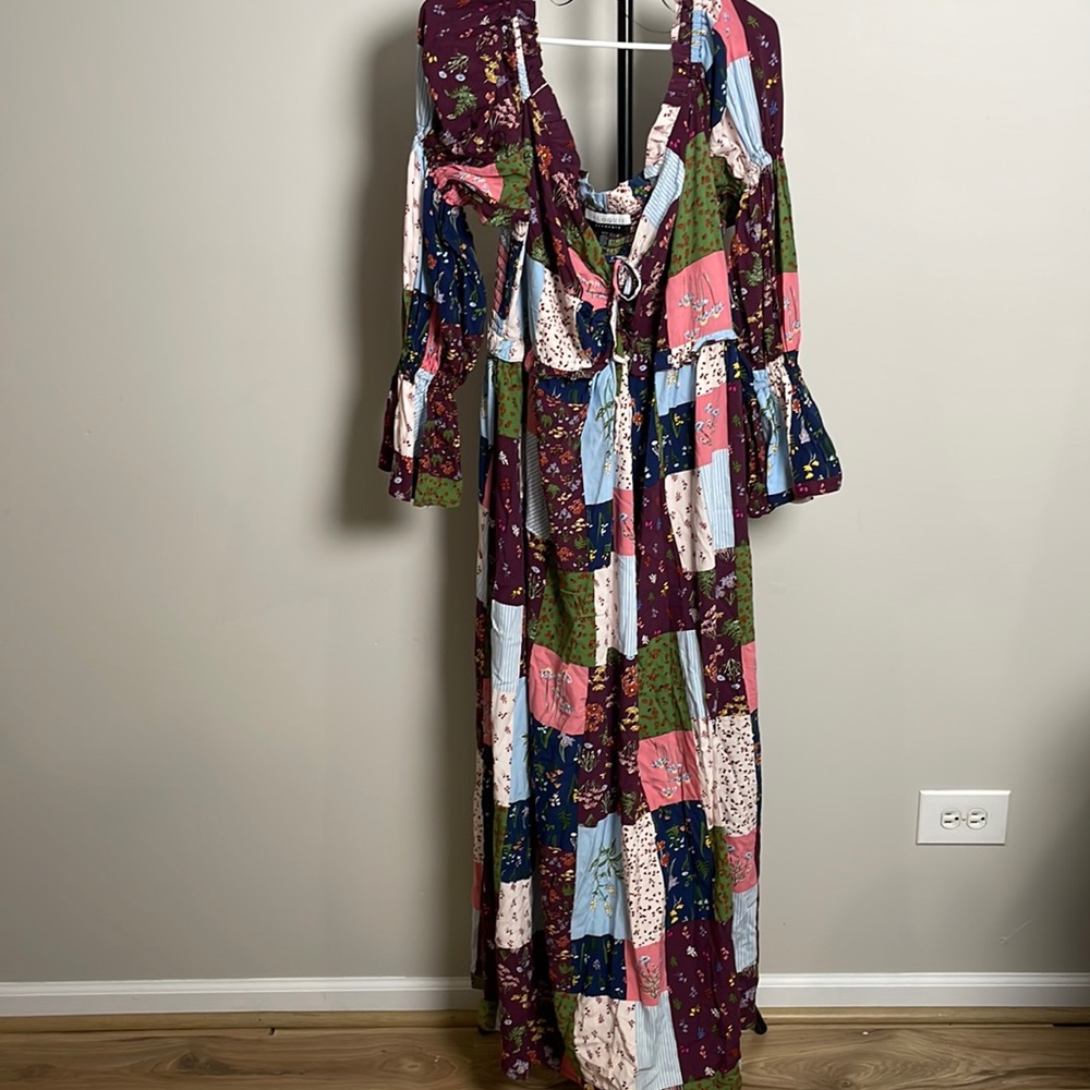 Size 18 Dress | Plaid Maxi Dress | ELOQUII